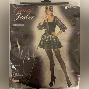 NWT Women’s Mardi Gras Jester costume S